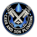 Carr & Son Plumbing LLC logo — licensed plumber in Hampstead NC